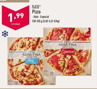 ALDI Pizza Flete 330-355g oferta