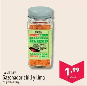 ALDI La villa - sazonador chili y lima oferta
