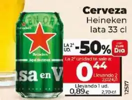 Dia Heineken - cerveza oferta