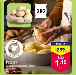 ALDI Patatas oferta