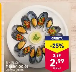 ALDI EL MERCADO® Mejillón cocido oferta