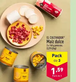 ALDI EL CULTIVADORⓇ Maíz dulce oferta