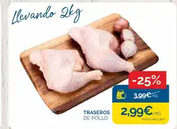 Supermercados La Despensa TRASEROS DE POLLO oferta