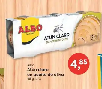 Suma Supermercados Albo Atún claro en aceite de oliva oferta