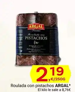 Supermercados Dani Argal - roulada con pistachos oferta