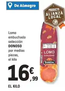Supermercados Dani Argal - roulada con pistachos oferta