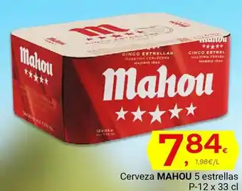 Supermercados Dani Mahou - cerveza 5 estrellas oferta