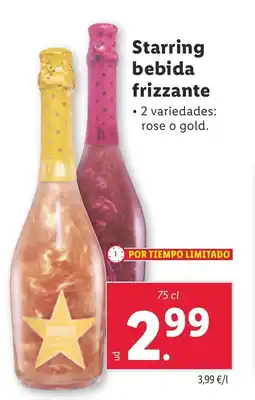 Lidl Starring bebida frizzante oferta
