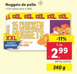 Lidl Nuggets de pollo oferta