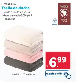 Lidl LIVARNO home Toalla de ducha oferta