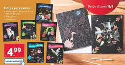 Lidl Libros para rascar oferta