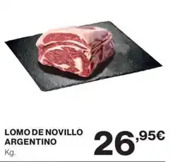 Hipercor LOMO DE NOVILLO ARGENTINO oferta