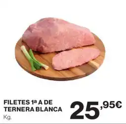 Hipercor FILETES 1ª A DE TERNERA BLANCA oferta