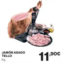 Hipercor JAMÓN ASADO TELLO oferta