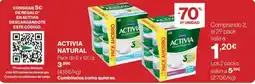 Hipercor ACTIVIA NATURAL oferta