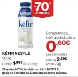 Hipercor KÉFIR NESTLÉ oferta