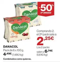 Hipercor DANACOL oferta