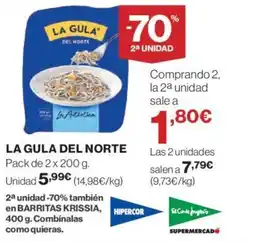 Hipercor LA GULA DEL NORTE oferta