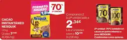 Hipercor CACAO INSTANTÁNEO NESQUIK oferta