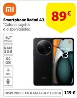 Alcampo Smartphone Redmi A3 oferta