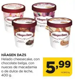 Alimerka HÄAGEN DAZS oferta