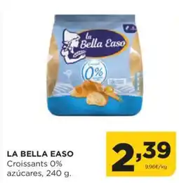 Alimerka LA BELLA EASO Croissants 0% azúcares, 240 g. oferta