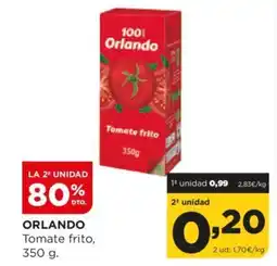 Alimerka ORLANDO Tomate frito, oferta