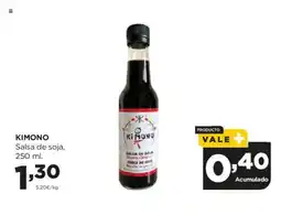 Alimerka KIMONO Salsa de soja, 250 ml. oferta
