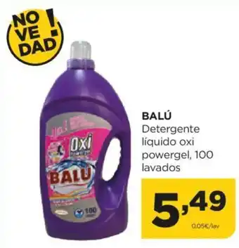 Alimerka BALÚ Detergente líquido oxi powergel, 100 lavados oferta