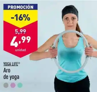 ALDI Yoga Life Aro de yoga oferta