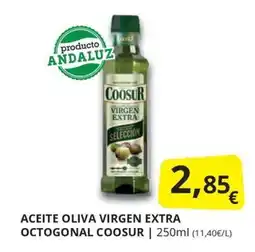 Supermercados MAS ACEITE OLIVA VIRGEN EXTRA OCTOGONAL COOSUR oferta
