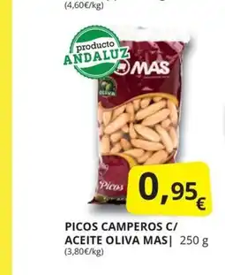 Supermercados MAS PICOS CAMPEROS C/ ACEITE OLIVA MAS oferta