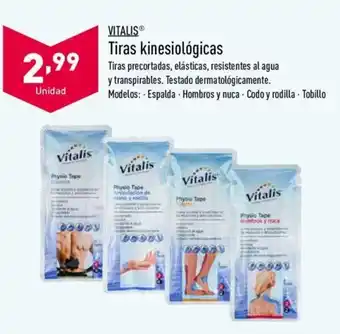 ALDI Vitalis Tiras Kinesiológicas oferta