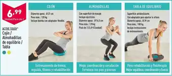 ALDI Active Touch Cojín/Almohadillas de equilibrio/Tabla oferta