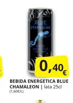 Supermercados MAS BEBIDA ENERGETICA BLUE CHAMALEON oferta