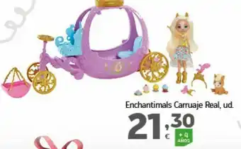 HiperDino Enchantimals carruaje real oferta