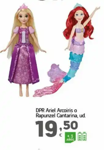 HiperDino Dpr ariel arcoiris o rapunzel cantarina oferta