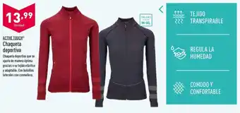 ALDI Active Touch Chaqueta deportivs oferta