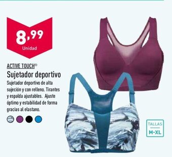 ALDI Active Touch Sujetador deportivo oferta
