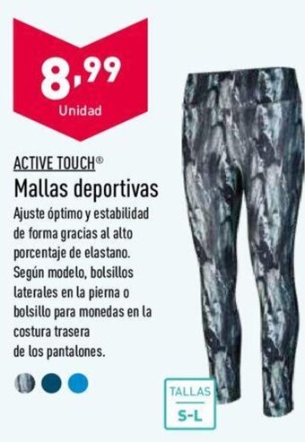 ALDI Active Touch Mallas deportivas oferta
