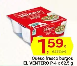 Supermercados Dani El ventero - queso fresco burgos oferta