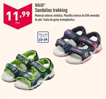 ALDI Walkx Sandalias trekking oferta