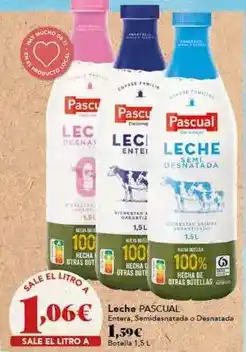 Gadis Pascual - leche oferta