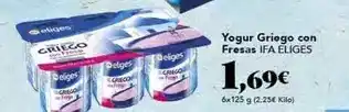 Gadis Ifa eliges - yogur griego con fresas oferta