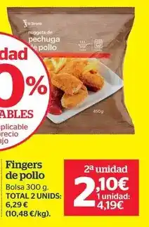 La Sirena Fingers de pollo oferta