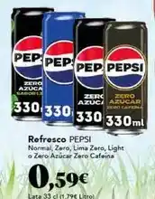 Gadis Pepsi - refresco oferta