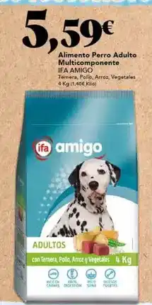 Gadis Ifa amigo - alimento perro adulto multicomponente oferta