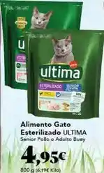 Gadis Última - alimento gato esterilizado oferta