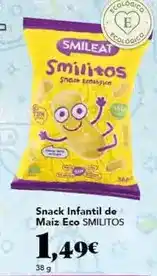 Gadis Snack - smilitos - infantil de maiz eco oferta