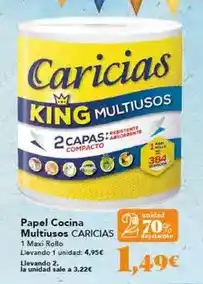 Gadis Caricias - papel cocina multiusos oferta